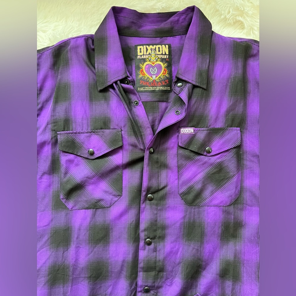 DIXXON FLANNEL CO THE HEART XL Bamboo Short sleeve